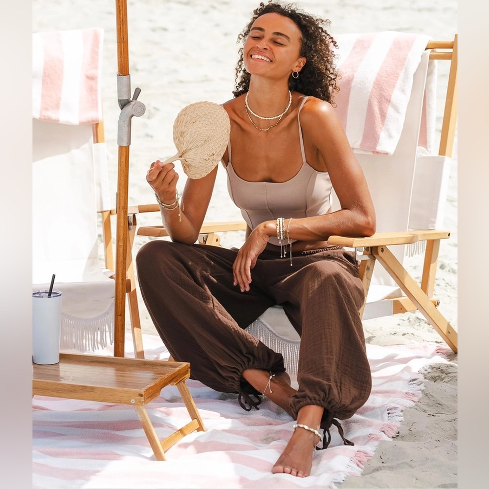 Lotus & Luna cotton jogger pant